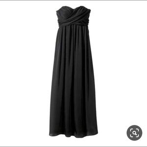 Black Bridesmaid Dress Sz 6 NWOT